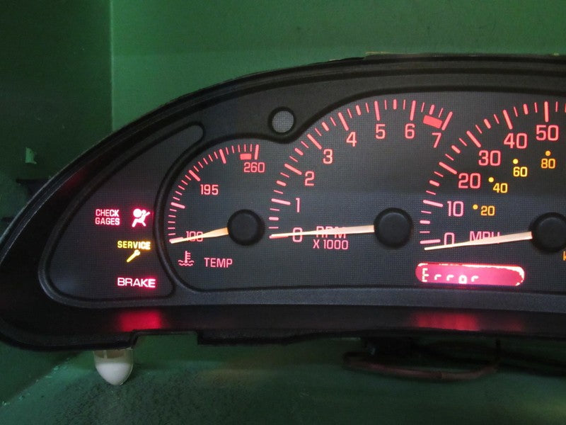 16256792 00-05 PONTIAC SUNFIRE GAUGE CLUSTER INSTRUMENT SPEEDOMETER TE