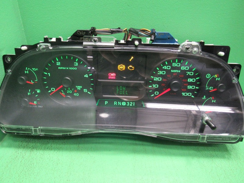 06-07 F250 F350 DIESEL INSTRUMENT GAUGE CLUSTER SPEEDO TACH MILEAGE PR