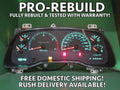 02 DODGE RAM CUMMINS DIESEL INSTRUMENT GAUGE CLUSTER SPEEDO TACH 305K 