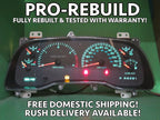 02 DODGE RAM CUMMINS DIESEL INSTRUMENT GAUGE CLUSTER SPEEDO TACH 305K 