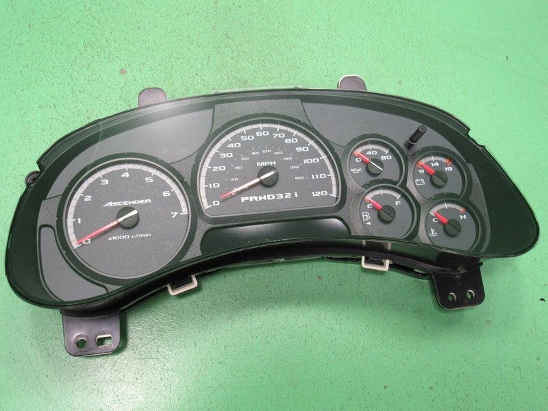 06-07 ASCENDER INSTRUMENT GAUGE CLUSTER SPEEDOMETER MILEAGE PROG REBUI