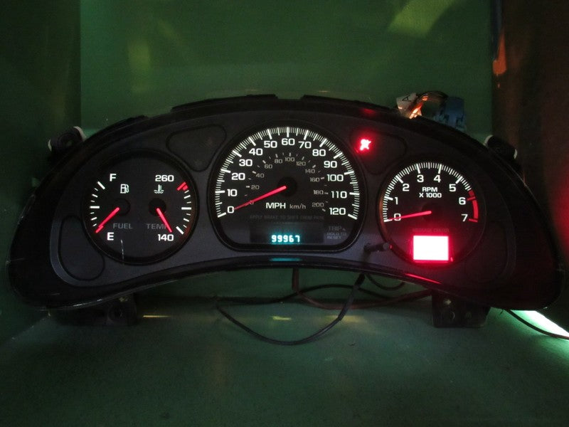 00-05 IMPALA MONTE CARLO INSTRUMENT GAUGE CLUSTER SPEEDO TACH MILEAGE 