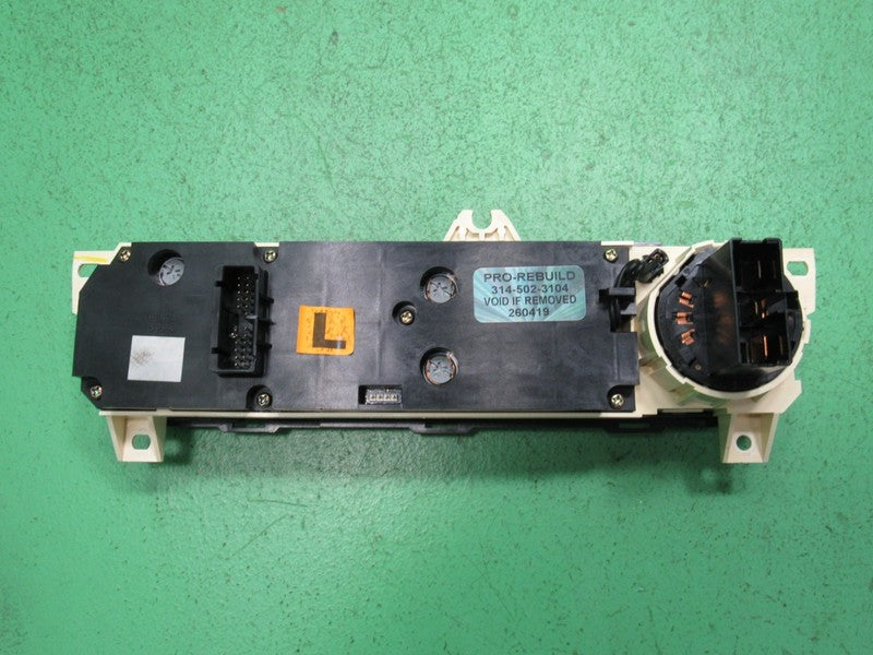 01-02 HONDA ACCORD MANUAL AC HEATER CLIMATE TEMPERTURE CONTROL REBUILT