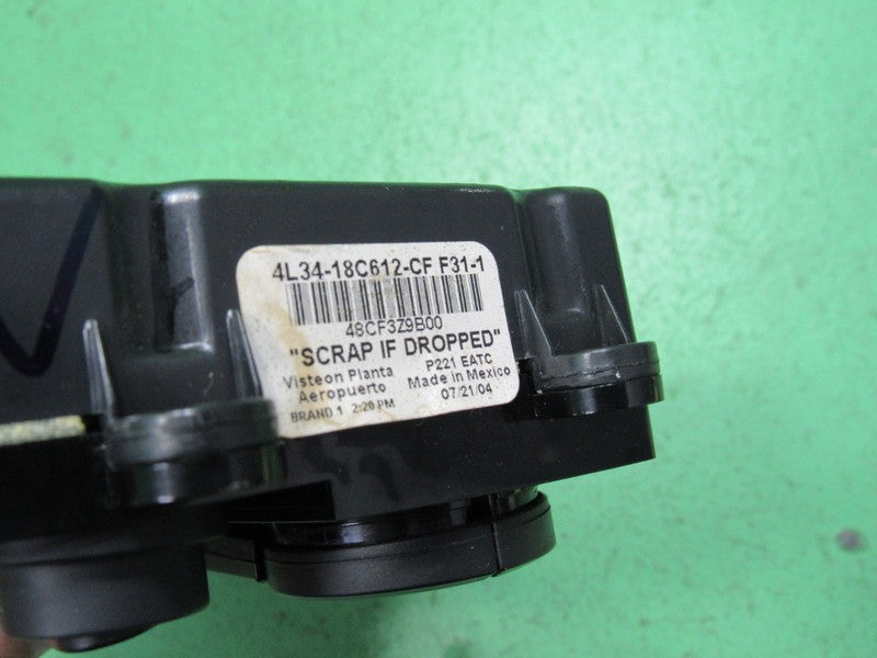 04-08 FORD F150 EATC AUTOMATIC CLIMATE HEATER CONTROL 4L34-18C612-CF R