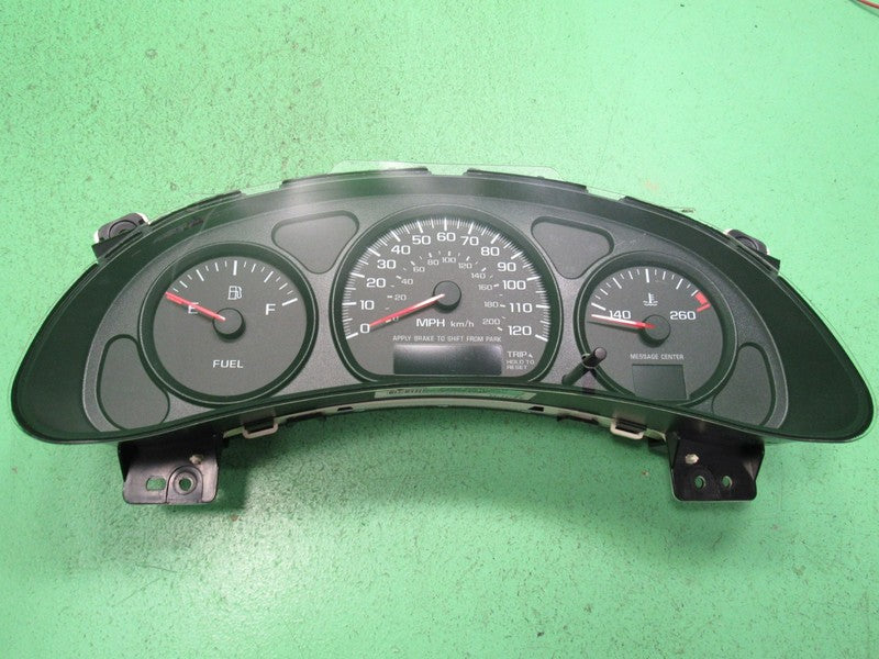 00-05 CHEVROLET IMPALA INSTRUMENT GAUGE CLUSTER SPEEDOMETER MILEAGE PR