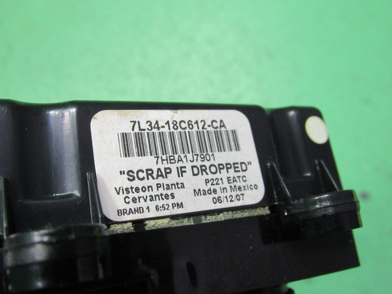 04-08 FORD F150 EATC AUTOMATIC CLIMATE HEATER CONTROL 7L34-18C612-CA R