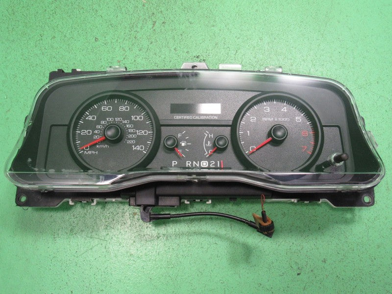 09-11 CROWN VICTORIA P71 INSTRUMENT GAUGE CLUSTER SPEEDO TACH MILEAGE 