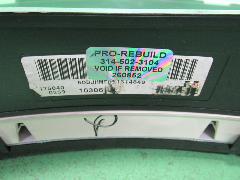 00-05 CHEVROLET IMPALA INSTRUMENT GAUGE CLUSTER SPEEDOMETER MILEAGE PR