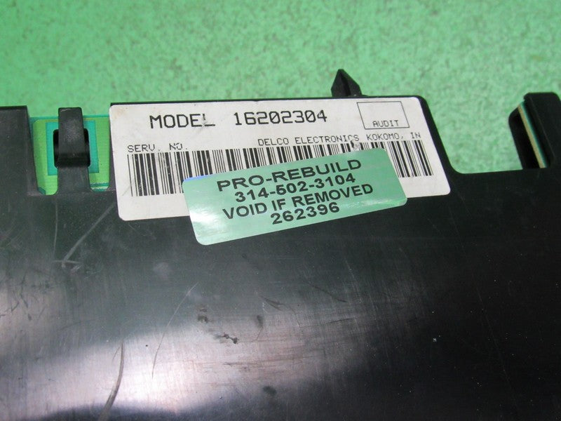 16202304 97-05 BUICK PARK AVE AC DIGITAL CLIMATE TEMPERATURE CONTROL R