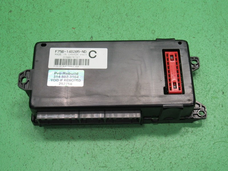97 FORD F150 F250 4x4 4WD BCM GEM MULTIFUNCTION MODULE F75B-14B205-ND 