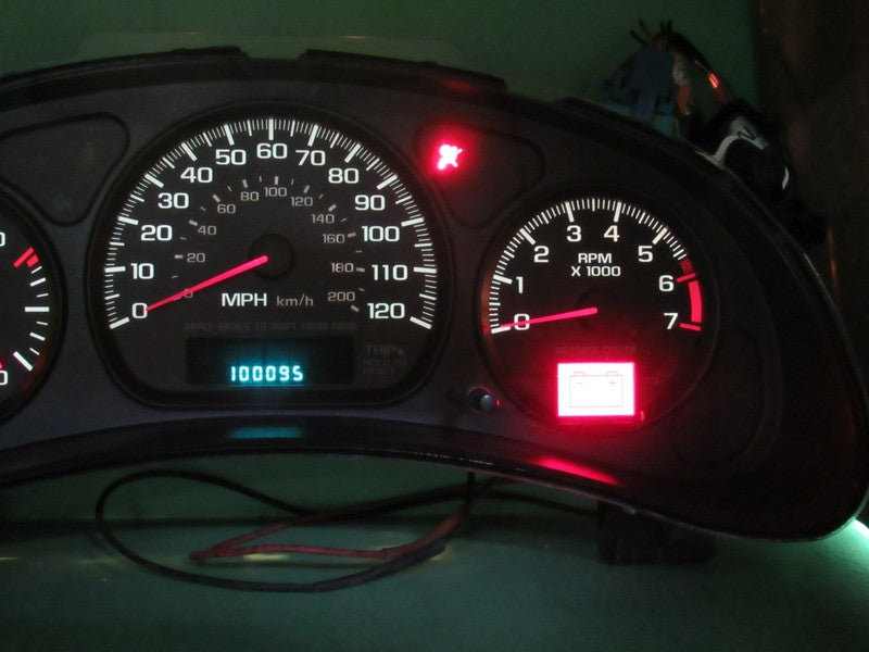 00-05 IMPALA MONTE CARLO INSTRUMENT GAUGE CLUSTER SPEEDO TACH MILEAGE 