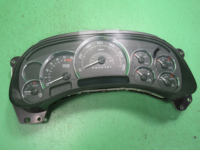 06 CADILLAC ESCALADE INSTRUMENT GAUGE CLUSTER SPEEDO MILEAGE PROG REBU