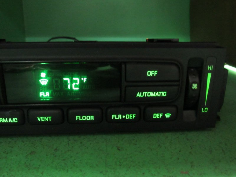 98-00 CROWN VIC EATC AUTOMATIC CLIMATE HEATER CONTROL F8AH-19C933-AD R
