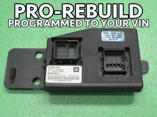 04 COLORADO CANYON BCM BODY CONTROL MODULE VIN AND MILEAGE PROGRAMMED 