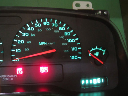 03 DODGE DURANGO MPH INSTRUMENT GAUGE CLUSTER SPEEDO TACH MILEAGE PROG
