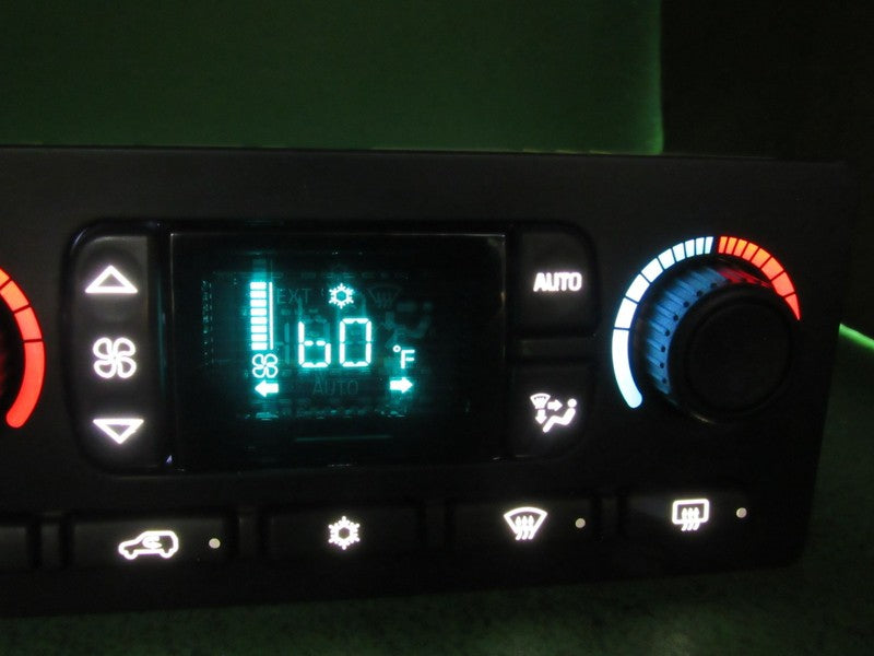 10367041 TAHOE ESCALADE SILVERADO AC DIGITAL CLIMATE TEMP CONTROL LED 