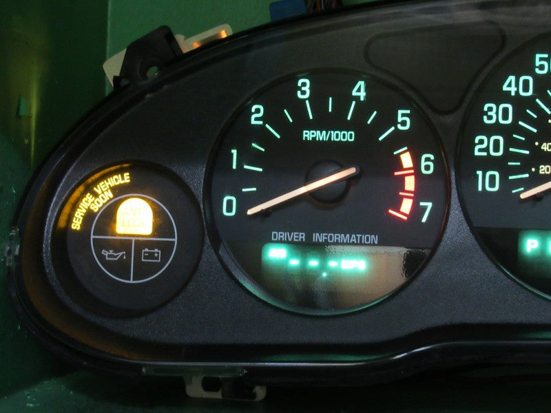 99-04 BUICK REGAL INSTRUMENT GAUGE CLUSTER GAUGES SPEEDO TACH MILEAGE 