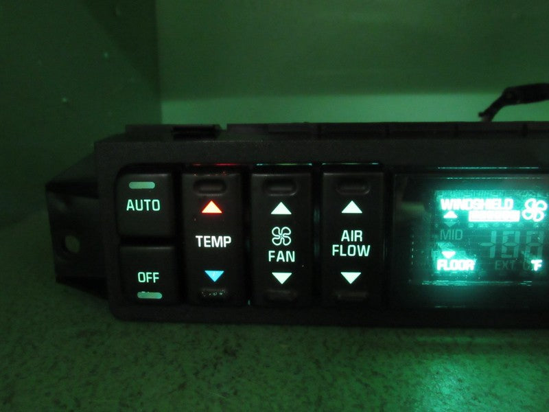 16202304 97-05 BUICK PARK AVE AC DIGITAL CLIMATE TEMPERATURE CONTROL R