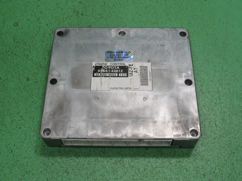 89661-42812 01-03 TOYOTA RAV4 A/T ECU ECM PCM ENGINE COMPUTER CONTROL 