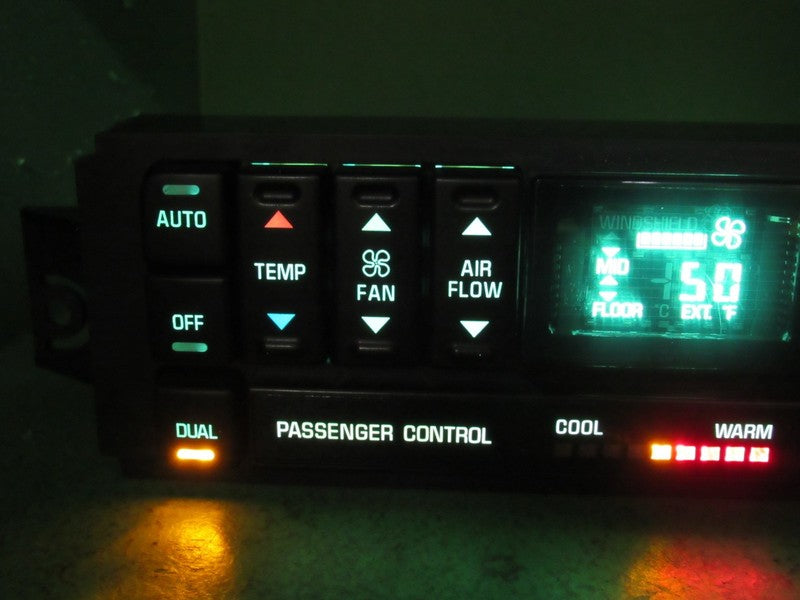 09352034 97-05 REGAL CENTURY A/C DIGITAL CLIMATE TEMP CONTROL REBUILT 