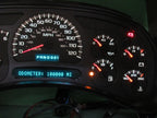 03-05 SILVERADO SIERRA TAHOE INSTRUMENT GAUGE CLUSTER MILEAGE PROG REB