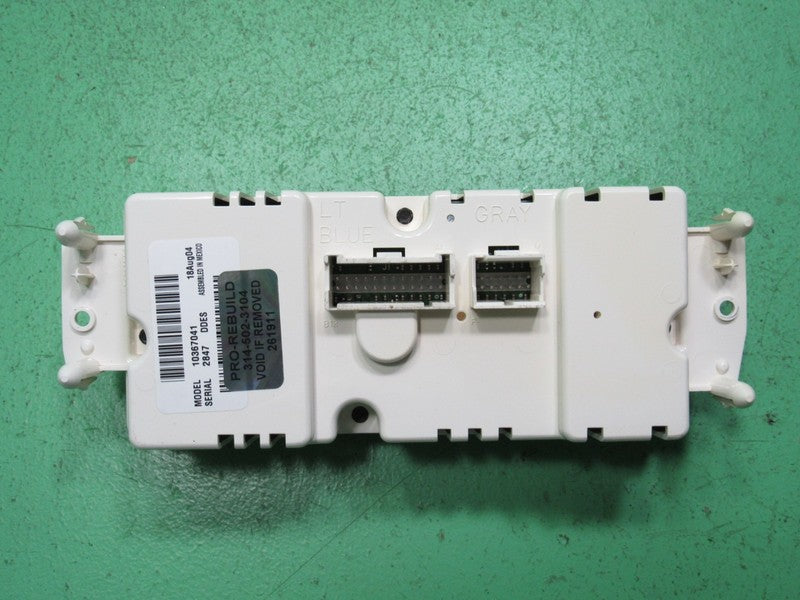 10367041 TAHOE ESCALADE SILVERADO AC DIGITAL CLIMATE TEMP CONTROL LED 
