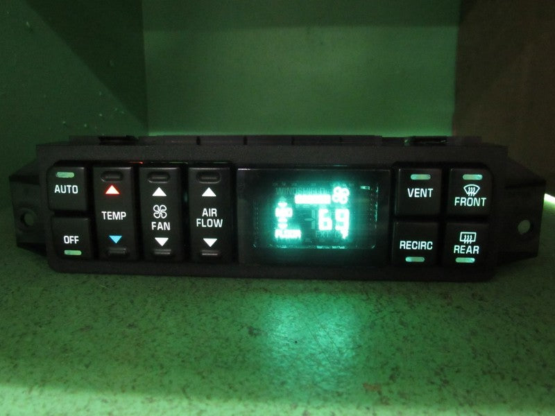 16202304 97-05 BUICK PARK AVE AC DIGITAL CLIMATE TEMPERATURE CONTROL R
