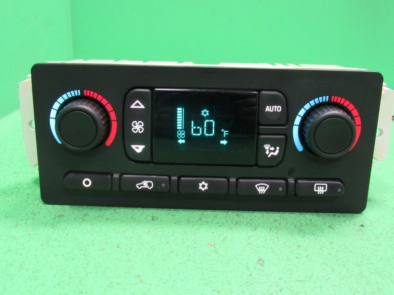 10367041 TAHOE ESCALADE SILVERADO AC DIGITAL CLIMATE TEMP CONTROL LED 