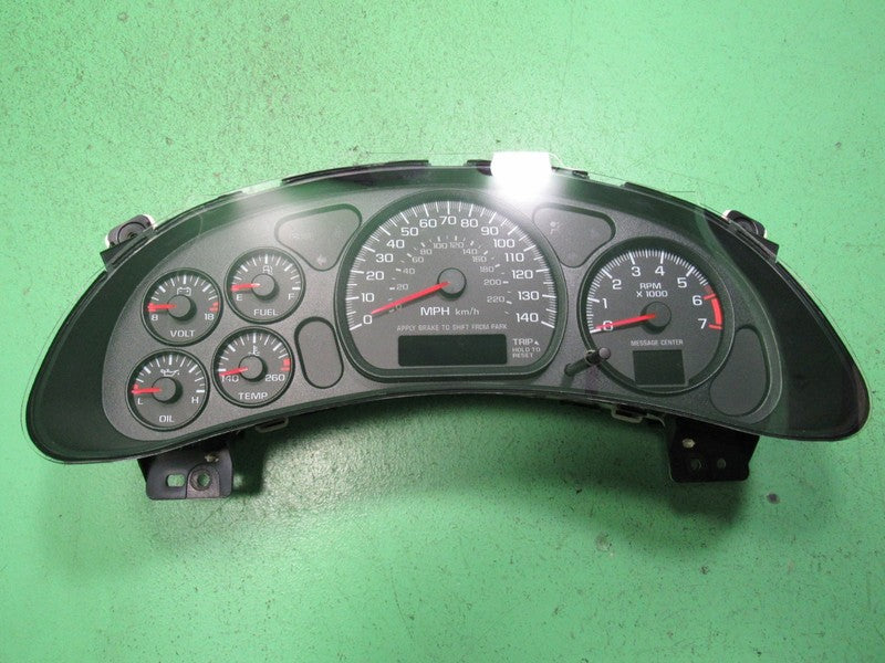 00-05 MONTE CARLO SS INSTRUMENT GAUGE CLUSTER SPEEDO TACH MILEAGE PROG