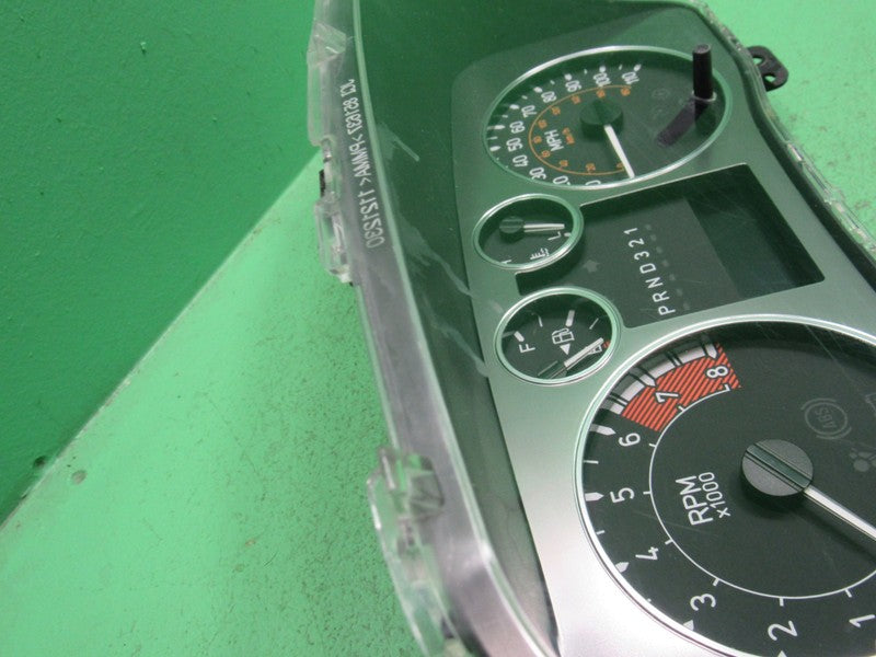 06 HUMMER H3 INSTRUMENT GAUGE CLUSTER SPEEDOMETER TACH 15224304 PLUG A