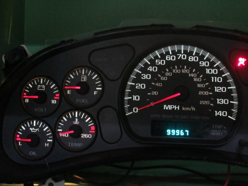 00-05 MONTE CARLO SS INSTRUMENT GAUGE CLUSTER SPEEDO TACH MILEAGE PROG