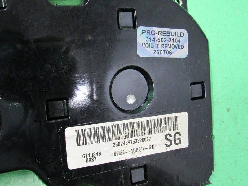 06 FORD MUSTANG 6 GAUGE CLUSTER INSTRUMENT SPEEDOMETER TACH 134K TESTE