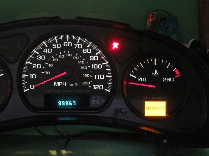 00-05 CHEVROLET IMPALA INSTRUMENT GAUGE CLUSTER SPEEDOMETER MILEAGE PR