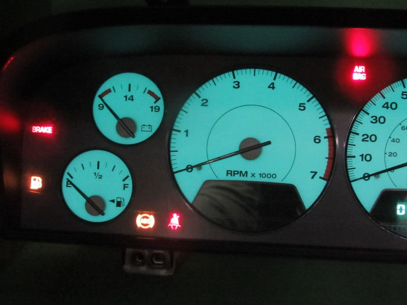 02-04 JEEP GRAND CHEROKEE WJ INSTRUMENT GAUGE CLUSTER MILEAGE PROG REB