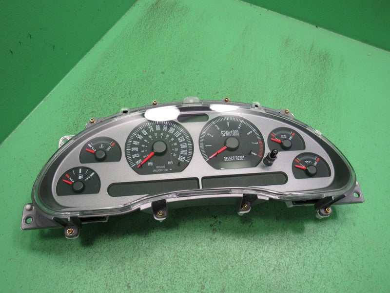 03-04 FORD MUSTANG MACH 1 MT INSTRUMENT GAUGE CLUSTER SPEEDOMETER REBU