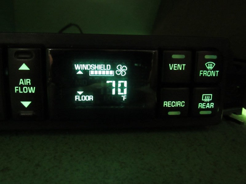 15139457 00-05 BUICK LESABRE AC DIGITAL HEATER CLIMATE TEMP CONTROL RE