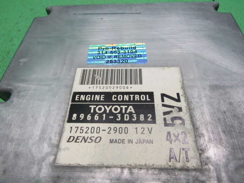 89661-3D382 98 4RUNNER 3.4 4x2 AT ECU ECM PCM ENGINE CONTROL COMPUTER 