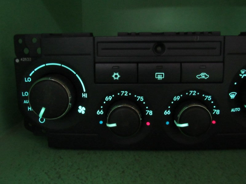 05-07 COMMANDER GRAND CHEROKEE A/C AUTO DIGITAL CLIMATE TEMP CONTROL R