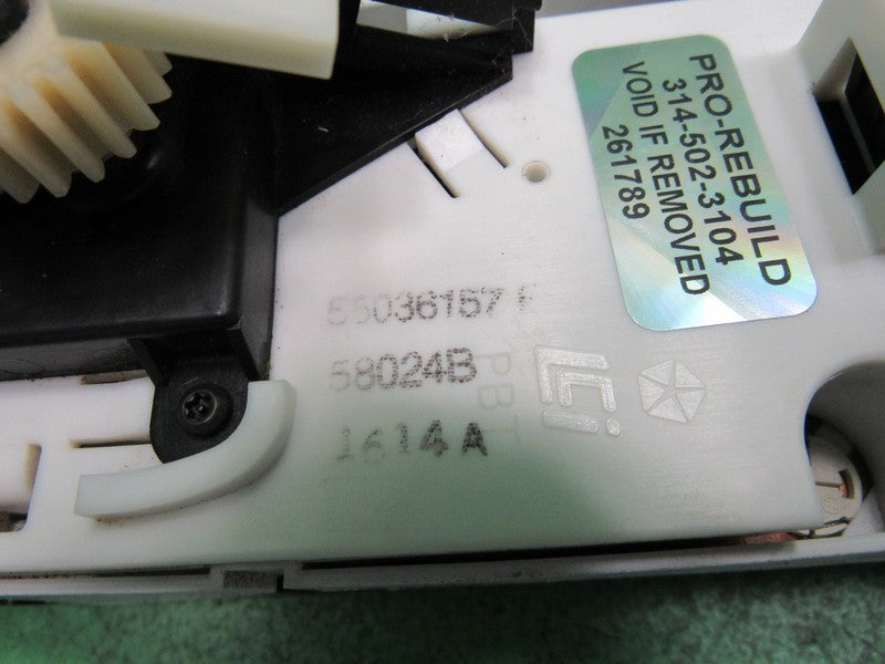 55036157 94-97 DODGE RAM A/C AC HEATER MANUAL CLIMATE TEMP CONTROL REB