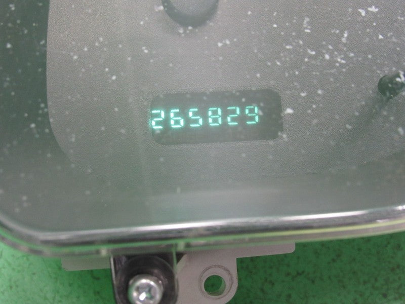 00-01 DODGE RAM GAS INSTRUMENT GAUGE CLUSTER SPEEDOMETER TACH 265K TES