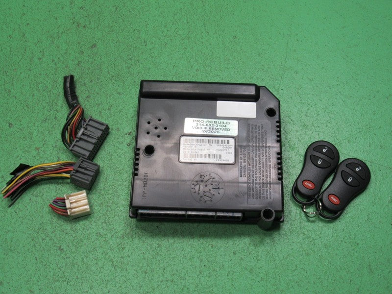 56045452AH 01 DODGE DAKOTA BCM CTM CENTRAL TIMING BODY MODULE PROGRAMM