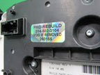 07 HUMMER H3 INSTRUMENT GAUGE CLUSTER SPEEDOMETER TACH 15821163 PLUG A