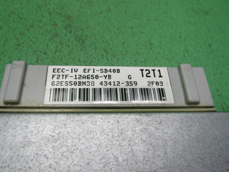 T2T1 FORD E150 E250 5.0 ECU ECM PCM ENGINE COMPUTER F2TF-12A650-YB REB