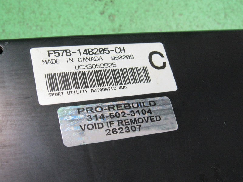 F57B-14B205-CH 95-96 FORD EXPLORER BCM GEM MULTIFUNCTION MODULE REBUIL