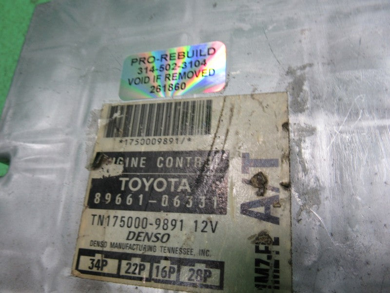 89661-06331 97 CAMRY ES300 3.0L V6 ECU ECM PCM ENGINE COMPUTER REBUILT