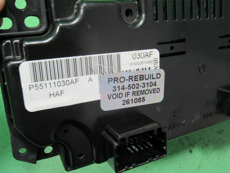 55111030AF 05-07 300 CHARGER MAGNUM HEATER A/C CLIMATE TEMP CONTROL RE