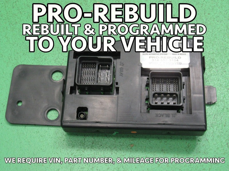 07-08 COLORADO CANYON H3 BCM BODY CONTROL MODULE VIN AND MILEAGE PROGR