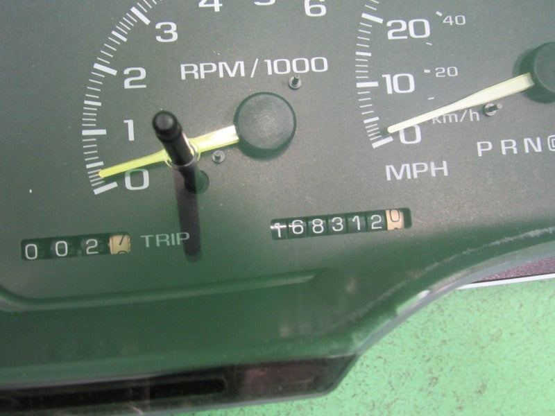 96-98 C/K TRUCK 4.3L INSTRUMENT GAUGE CLUSTER SPEEDOMETER TACH 168k RE