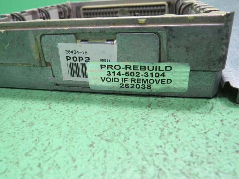 POP2 93-95 F150 4.9 MT ECU ECM PCM ENGINE COMPUTER F3TF-12A650-NC REBU