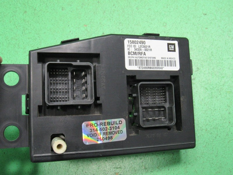 05-06 COLORADO CANYON i280 BCM BODY CONTROL MODULE VIN AND MILEAGE PRO